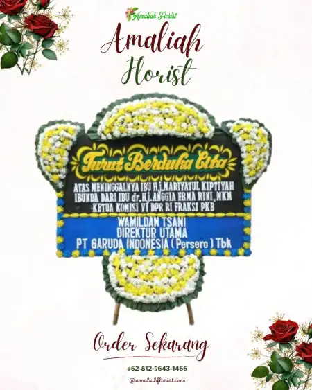 Papan Bunga Duka lelea